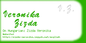 veronika zizda business card